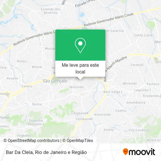 Bar Da Cleia mapa