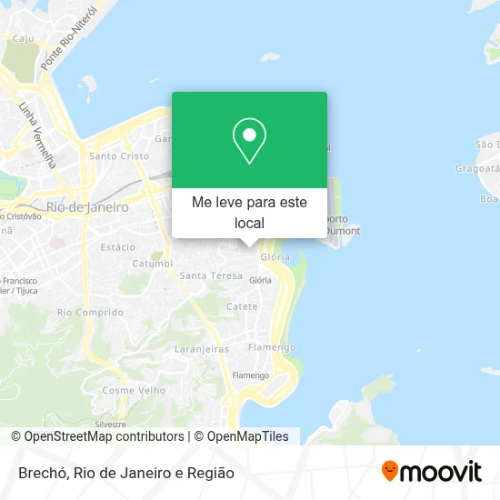 Brechó mapa