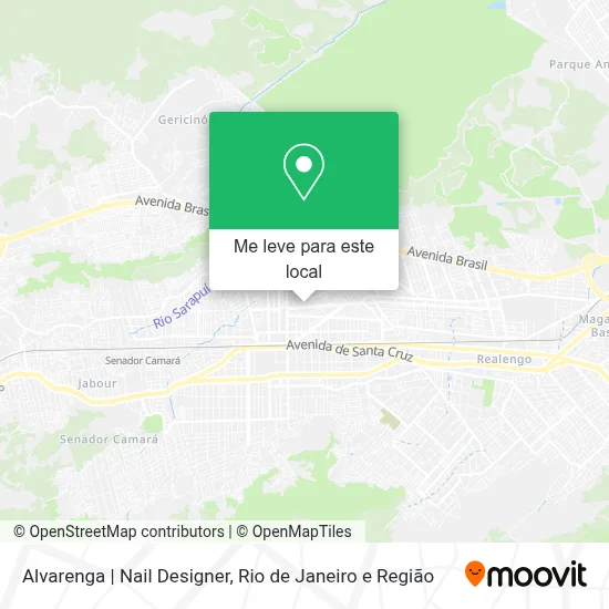 Alvarenga | Nail Designer mapa