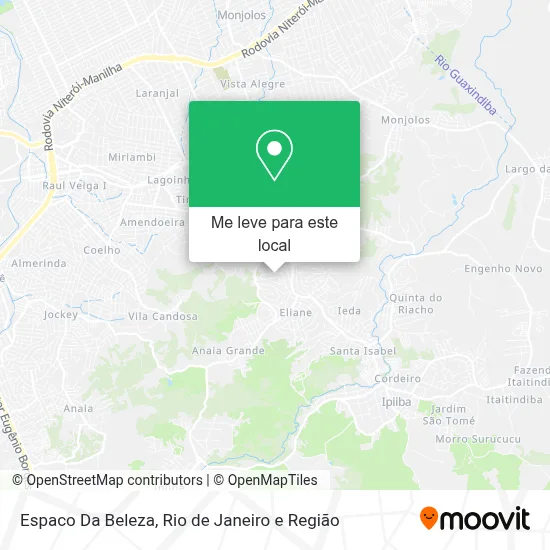 Espaco Da Beleza mapa