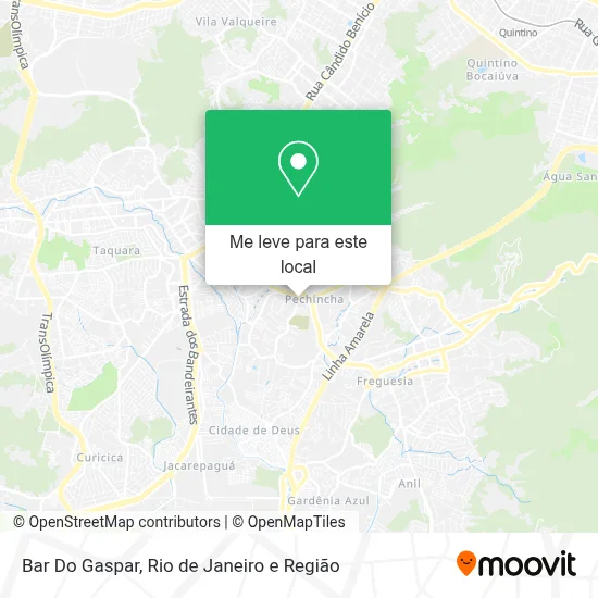Bar Do Gaspar mapa