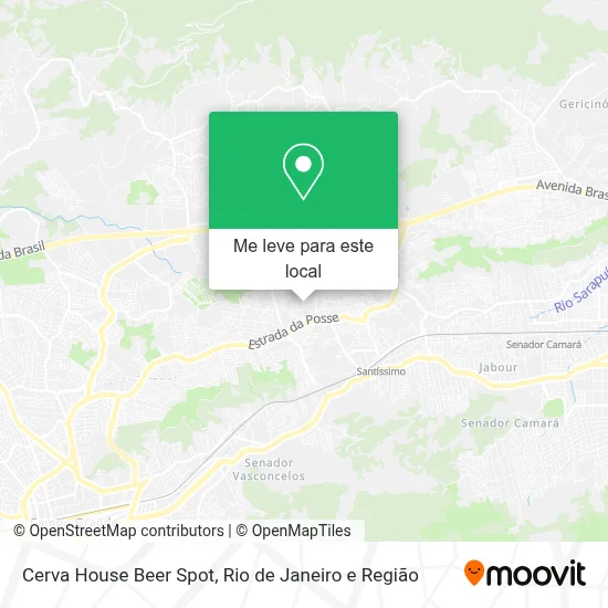Cerva House Beer Spot mapa