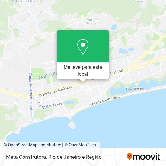 Meta Construtora mapa