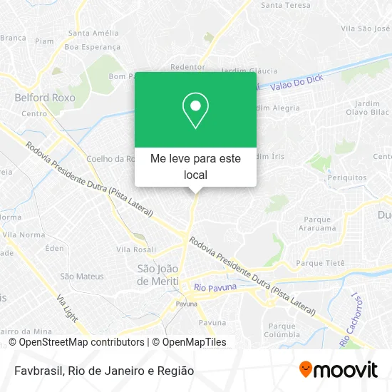 Favbrasil mapa