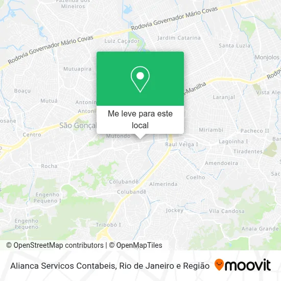 Alianca Servicos Contabeis mapa