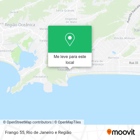 Frango 55 mapa