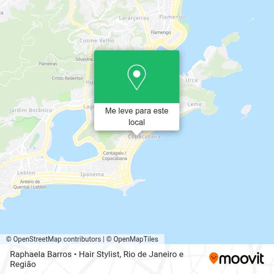 Raphaela Barros • Hair Stylist mapa