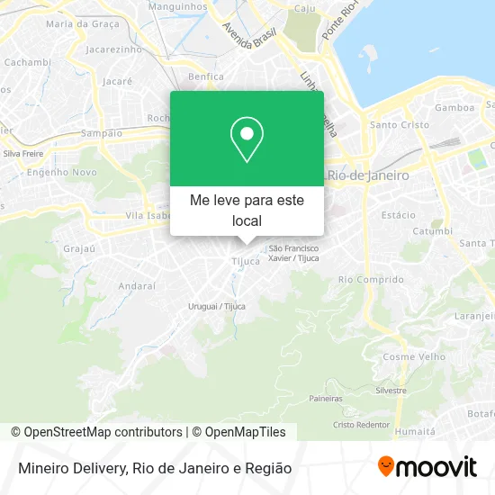 Mineiro Delivery mapa