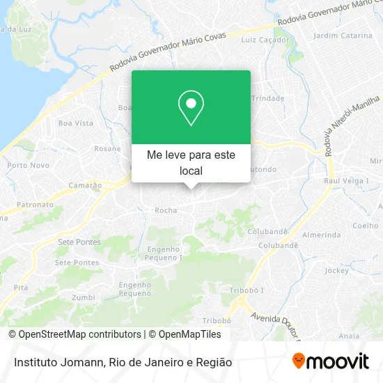 Instituto Jomann mapa