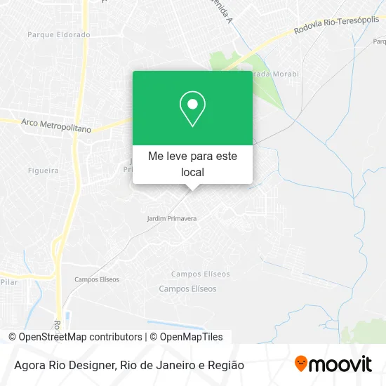 Agora Rio Designer mapa
