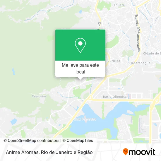 Anime Aromas mapa