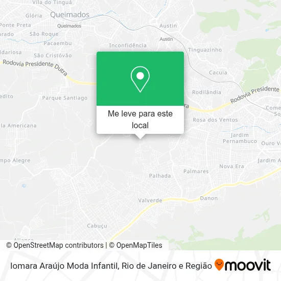 Iomara Araújo Moda Infantil mapa