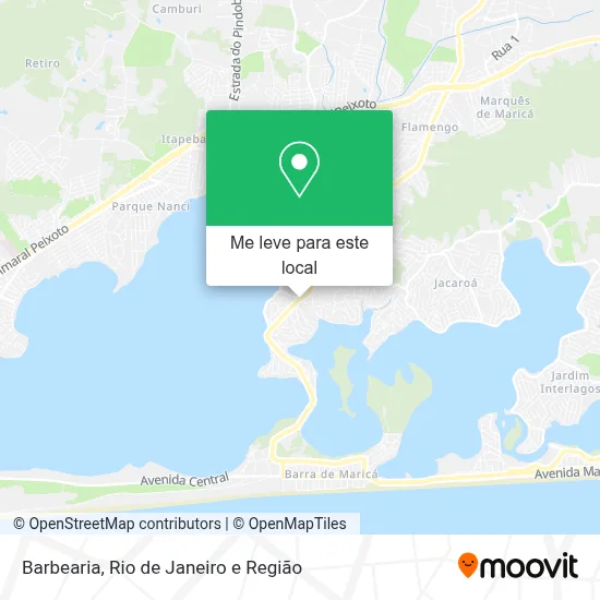 Barbearia mapa