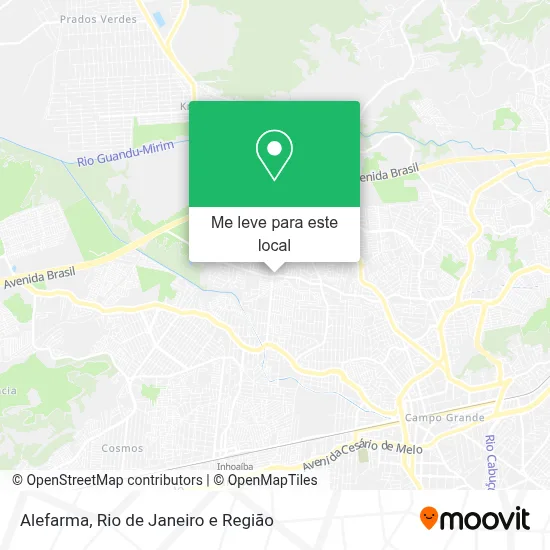 Alefarma mapa
