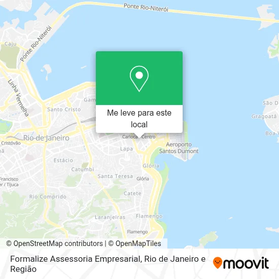 Formalize Assessoria Empresarial mapa