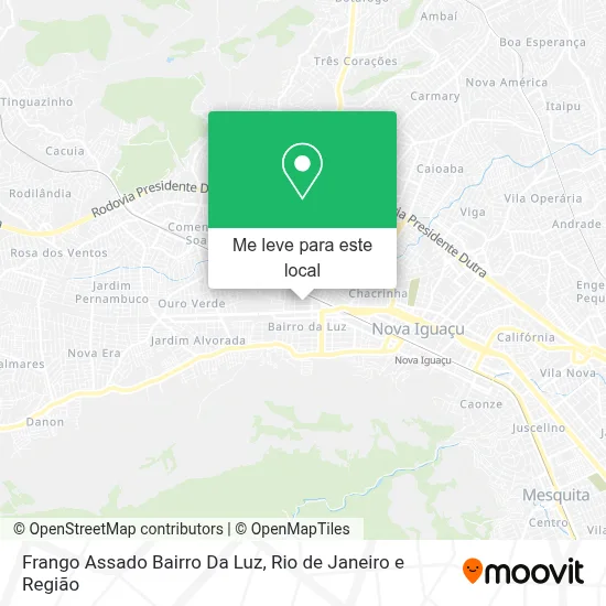 Frango Assado Bairro Da Luz mapa
