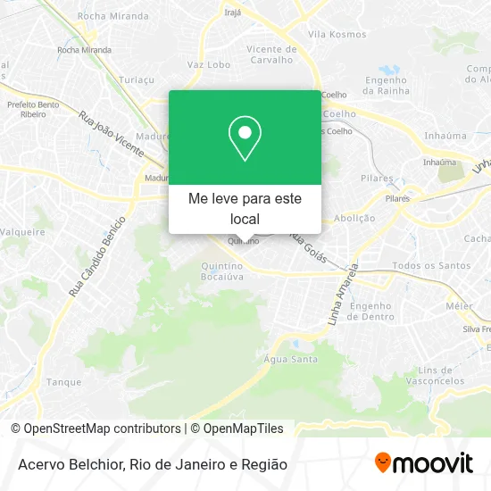 Acervo Belchior mapa