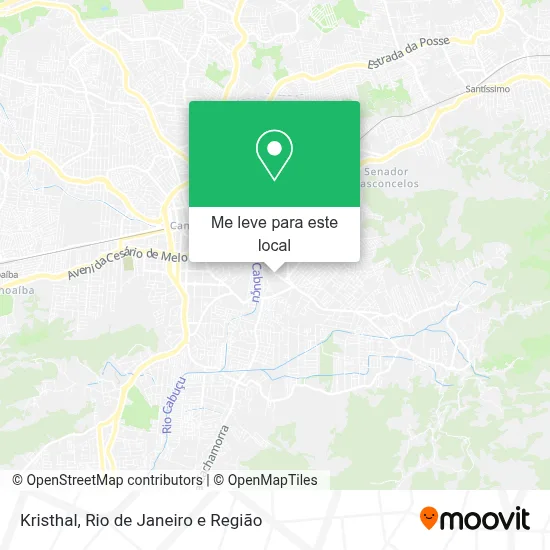 Kristhal mapa