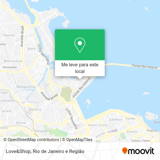 Love&Shop mapa