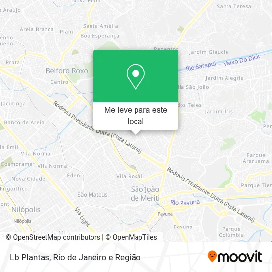 Lb Plantas mapa