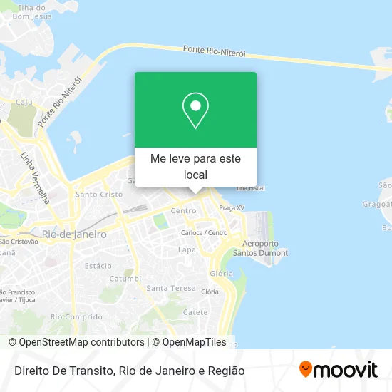 Direito De Transito mapa