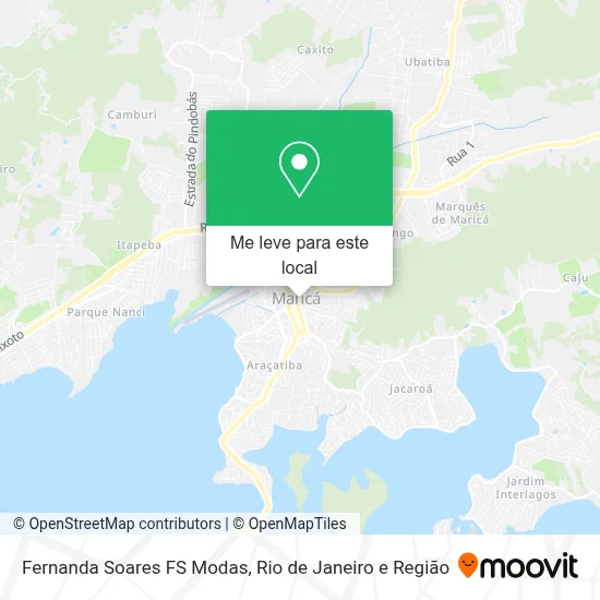 Fernanda Soares FS Modas mapa