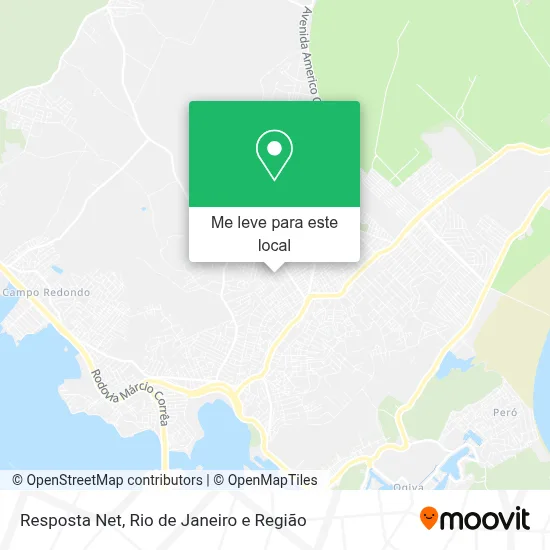 Resposta Net mapa