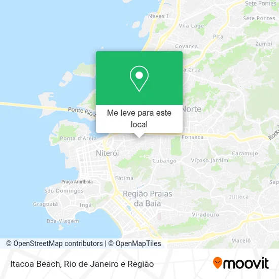 Itacoa Beach mapa