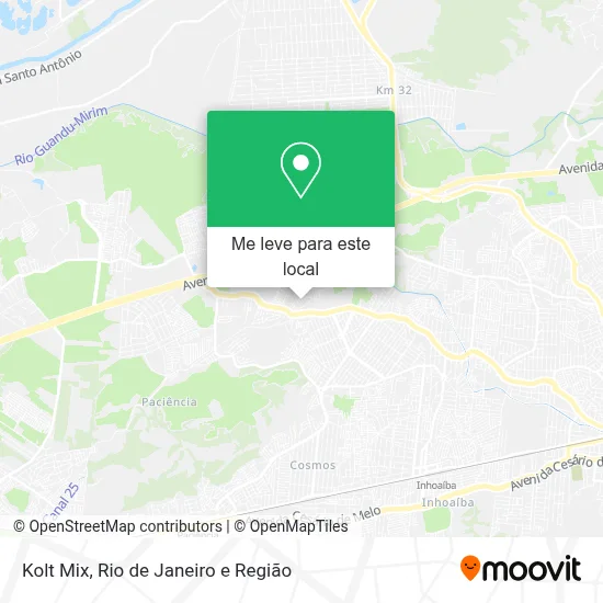 Kolt Mix mapa