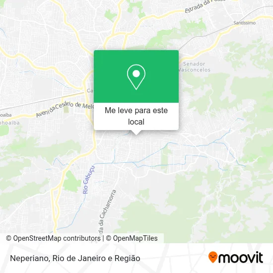 Neperiano mapa