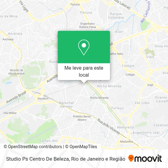 Studio Ps Centro De Beleza mapa