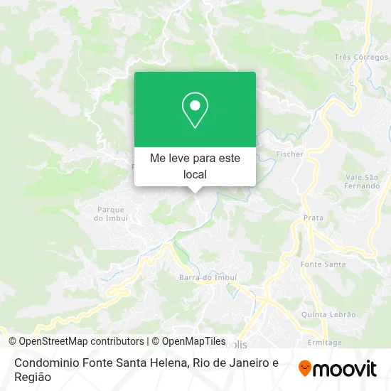 Condominio Fonte Santa Helena mapa