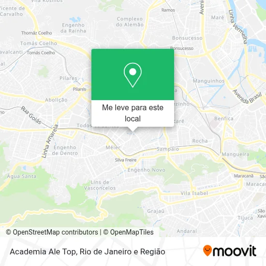 Academia Ale Top mapa