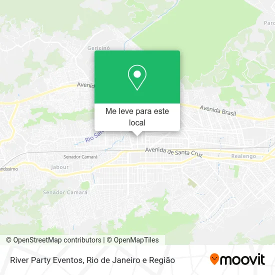 River Party Eventos mapa