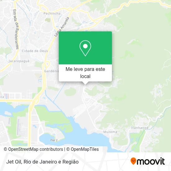 Jet Oil mapa