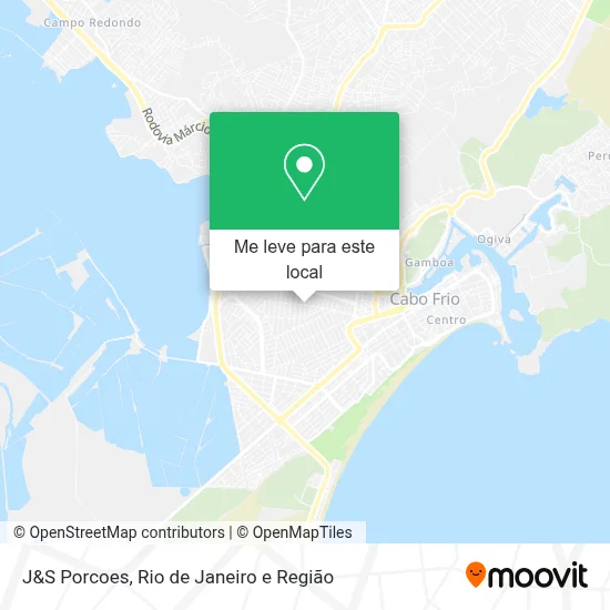J&S Porcoes mapa