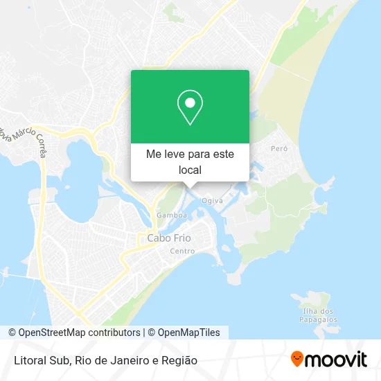Litoral Sub mapa