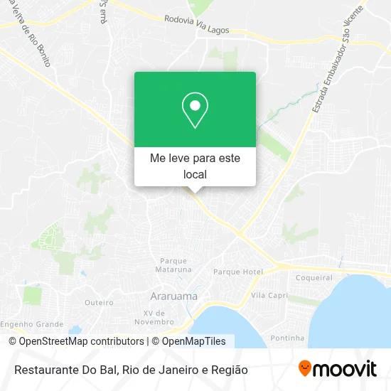Restaurante Do Bal mapa