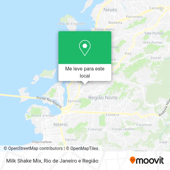 Milk Shake Mix mapa