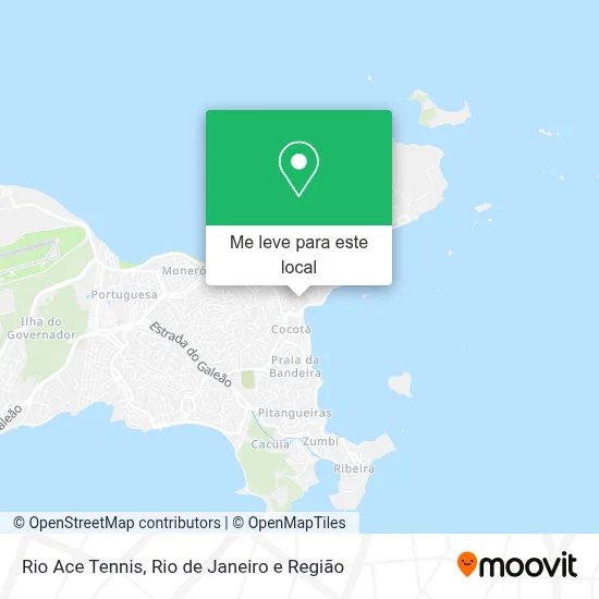 Rio Ace Tennis mapa