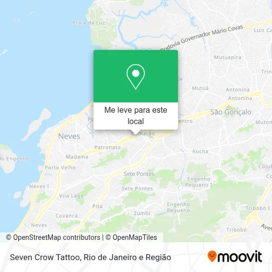 Seven Crow Tattoo mapa