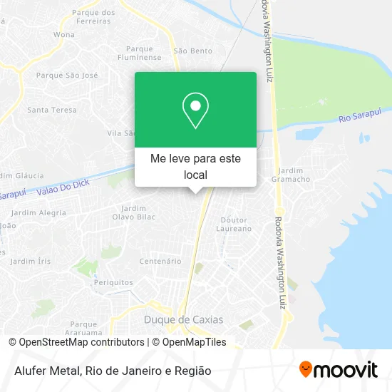 Alufer Metal mapa