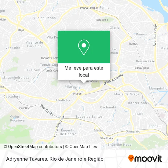 Adryenne Tavares mapa