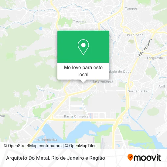 Arquiteto Do Metal mapa