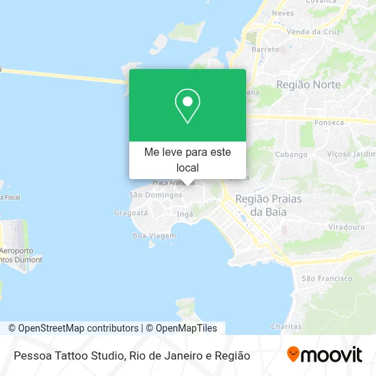 Pessoa Tattoo Studio mapa