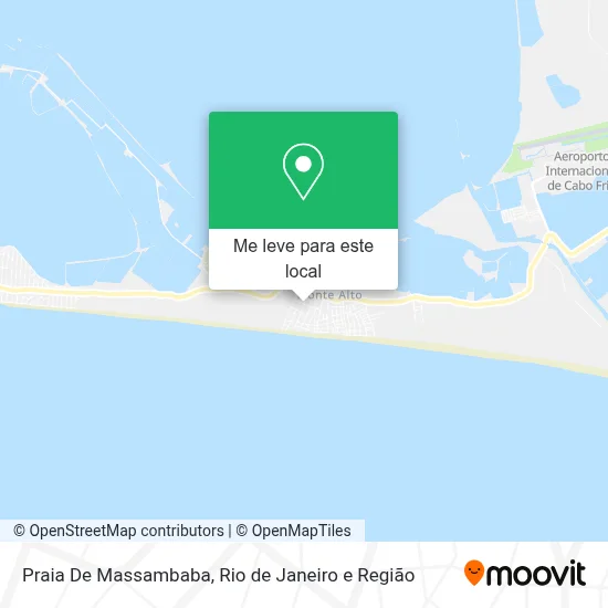 Praia De Massambaba mapa