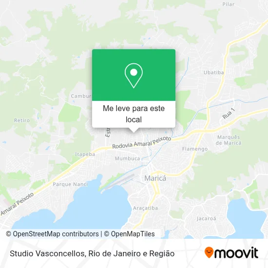 Studio Vasconcellos mapa