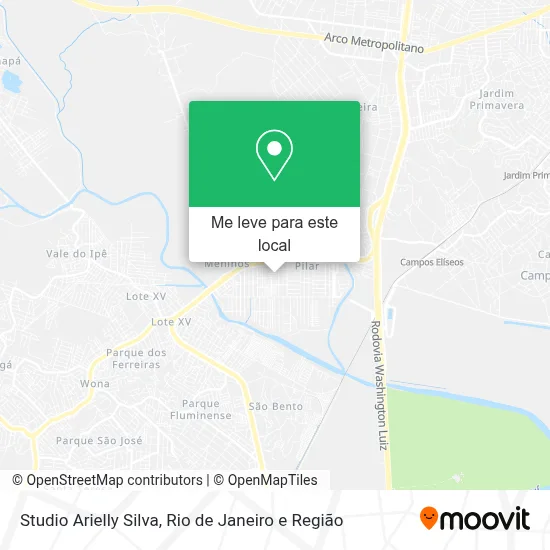 Studio Arielly Silva mapa