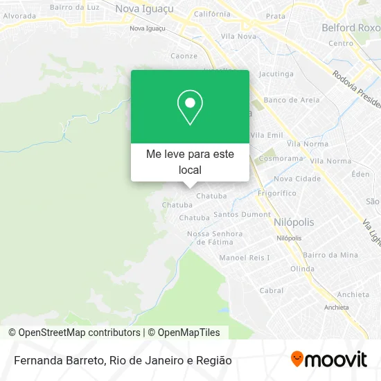 Fernanda Barreto mapa