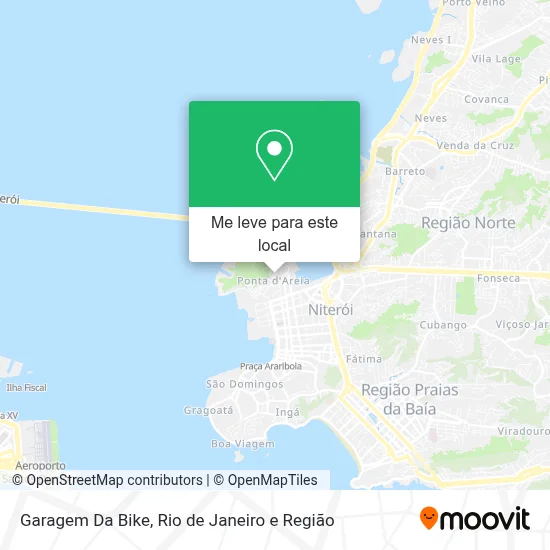 Garagem Da Bike mapa